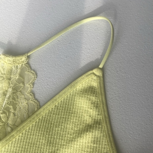 3/$15 So seamless lace back ribbed top casual summer boho stretch party L jrs - Picture 7 of 16